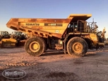 Used Komatsu Dump Truck,Used Komatsu in yard,Side of used Komatsu